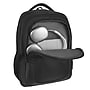 Jack Abrahams Laptop Compatible Backpack, Large, Black (JAB1244-100-BLK)~#|#~sp318921145_sc7