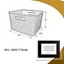 Azar 7.9"W Display Bins, Wheat, 2/Pack (556217-WT-2PK)~#|#~sp318921152_sc7