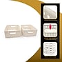 Azar 11.8"W Display Bins, Wheat, 2/Pack (556218-WT-2PK)~#|#~sp318921160_sc7