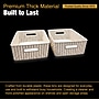 Azar 11.8"W Display Bins, Wheat, 2/Pack (556218-WT-2PK)~#|#~sp318921161_sc7