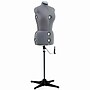 Singer Adjustable Dress Form, Foam-Backed Fabric (DF151ML_GR)~#|#~sp318921196_sc7