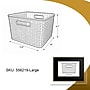 Azar 11.6"W Display Bins, Wheat, 2/Pack (556219-WT-2PK)~#|#~sp318921237_sc7