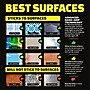 Alien EZ Cut Double-Sided Mounting Tape, 1.2" x 10 yds., Yellow, 3/Pack (2181)~#|#~sp318921251_sc7
