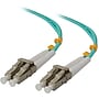 ALOGIC OM4 23 ft. LC Network Networking Cable, Male to Male, Aqua (LCLC-07-OM4)~#|#~sp318921370_sc7
