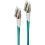 ALOGIC OM4 23 ft. LC Network Networking Cable, Male to Male, Aqua (LCLC-07-OM4)~#|#~sp318921371_sc7