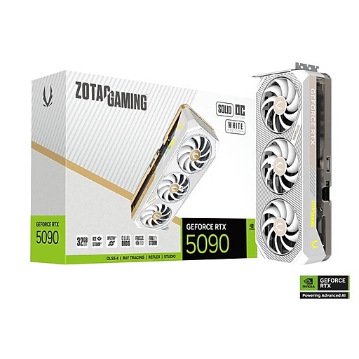 【新品未開封】 GeForce RTX 5090 SOLID OC 32GB Zotac SOLID OC NVIDIA GeForce RTX 5090 PCI EXPRESS 5.0 32GB GDDR7