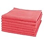 Hospeco Heavy-Duty Microfiber Multipurpose Cloths, 12" x 12", Red, 12 Cloths/Pack (MFC3001212RD)~#|#~sp318921488_sc7