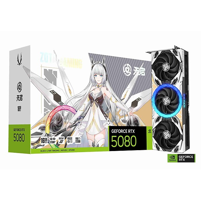 Zotac APOCALYPSE OC NVIDIA GeForce RTX 5080 PCI EXPRESS 5.0 16GB