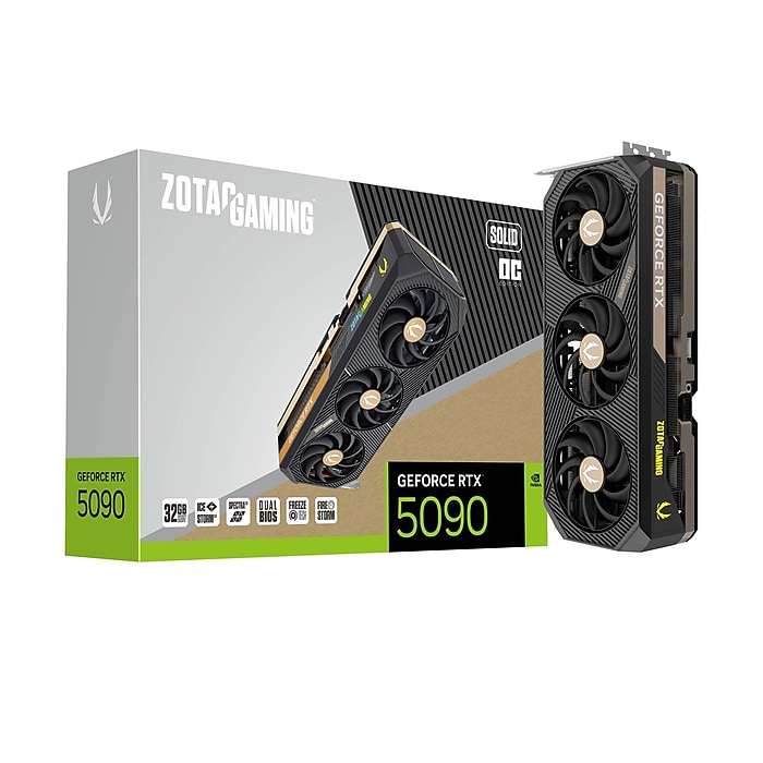 Zotac SOLID OC NVIDIA GeForce RTX 5090 PCI EXPRESS 5.0 32GB GDDR7