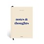 PAPIER Notes & Thoughts Notebook, 8.5" x 6", Beige (WS1382232)~#|#~sp318985069_sc7