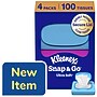 Kleenex Snap & Go Ultra Soft Facial Tissue, 3-ply, 25 Tissues/Box, 4 Boxes/Pack (58278)~#|#~sp318988346_sc7