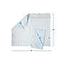 Medline Ultrasorbs Advanced SlipResist Disposable Heavy Absorbency Underpads, 30" x 36", 70/Carton (MSC383500)~#|#~sp319070772_sc7