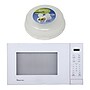 Magic Chef 1.1- cu. Ft. Digital Touch Countertop Microwave & Food Cover, White  (KITMCPBTH04)~#|#~sp319071018_sc7