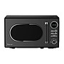 Magic Chef 0.7- cu. Ft. Retro Countertop Microwave & Food Cover, Black (KITMCPBTH06)~#|#~sp319071039_sc7