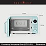 Magic Chef 0.7-cu. Ft. Retro Countertop Microwave & Food Cover, Green (KITMCPBTH07)~#|#~sp319071051_sc7