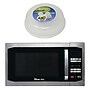 Magic Chef 1.6- cu. Ft. Countertop Microwave & Food Cover, Stainless Steel (KITMCPBTH18)~#|#~sp319071176_sc7