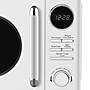 Magic Chef 0.7- cu. Ft. Retro Countertop Microwave & Food Cover, White (KITMCPBTH09)~#|#~sp319071213_sc7