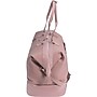 Max Studio 20"  Nylon Carry-On Weekender Duffel, Pink (MXD3115-038-BSH)~#|#~sp319071464_sc7