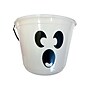 Party City Halloween Glow In The Dark Ghost Trick or Treat Bucket (AM370566)~#|#~sp319250482_sc7