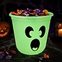 Party City Halloween Glow In The Dark Ghost Trick or Treat Bucket (AM370566)~#|#~sp319250483_sc7