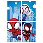 Party City 16-Piece Spiderman Birthday Backdrop with Props (AM671390)~#|#~sp319250878_sc7
