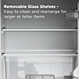 TCL 3.1 Cu. Ft. Compact Double Door Refrigerator, Silver (TRM31D4AV)~#|#~sp319460847_sc7