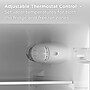 TCL 3.1 Cu. Ft. Compact Double Door Refrigerator, Silver (TRM31D4AV)~#|#~sp319460849_sc7
