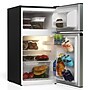 TCL 3.1 Cu. Ft. Compact Double Door Refrigerator, Silver (TRM31D4AV)~#|#~sp319460851_sc7
