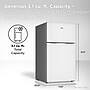 TCL 3.1 Cu. Ft. Compact Double Door Refrigerator, White (TRM31D4AW)~#|#~sp319460874_sc7