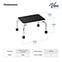 Viva Comfort Stainless Steel Non-Slip Medical Step Stool, 300 lb. Capacity, (ME910-04-MK)~#|#~sp319744029_sc7
