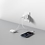 Belkin UltraCharge Retractable GaN Wall Charger 45W, White (WCH023dqWH)~#|#~sp319898573_sc7