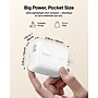 Belkin UltraCharge Retractable GaN Wall Charger 45W, White (WCH023dqWH)~#|#~sp319898574_sc7