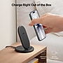 Belkin BoostCharge Wireless Charging Stand, 15W, Black (WIB006ttBK)~#|#~sp319898621_sc7