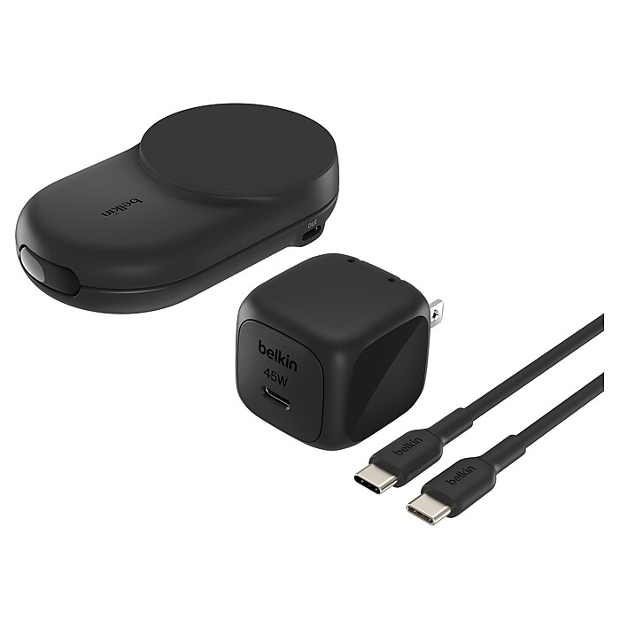 Belkin UltraCharge 2-in-1 Qi2 Foldable Magnetic Charging Stand