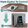 Purely S546 Adjustable Dual Slot Vertical Laptop and Tablet Desk Stand, Black (PTSS546BK)~#|#~sp320123625_sc7