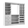 Bestar Versatile 86W Closet Organization System with Drawers (40853-17)~#|#~sp320187496_sc7
