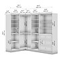 Bestar Versatile 97W Walk-In Closet Organizer (40854-17)~#|#~sp320187510_sc7