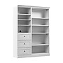 Bestar Versatile 61W Closet Organizer System and Wardrobe (40870-17)~#|#~sp320187512_sc7