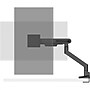 BenQ Ergo Arm Adjustable Single Monitor Arm, Up to 40" Monitor, Black, (BSL01)~#|#~sp320233693_sc7