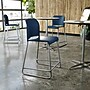 Flash Furniture Hercules Kenai Classic Plastic Stacking Full Back Counter Stools, Navy, 3-Pieces (3RUT239AHCSNV)~#|#~sp320244451_sc7