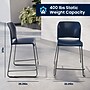 Flash Furniture Hercules Kenai Classic Plastic Stacking Full Back Counter Stools, Navy, 3-Pieces (3RUT239AHCSNV)~#|#~sp320244452_sc7