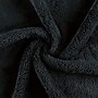 Hospeco Microfiber Multipurpose Towels, 16"x 27", Black, 5 Towels/pack - 12 packs/case / (M915117BK)~#|#~sp320330619_sc7