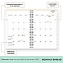 2027 Blue Sky Day Designer 5" x 8" Weekly & Monthly Planner, Rugby Stripe Black (163808)~#|#~sp320330946_sc7