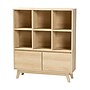Baxton Studio Danina 44.5" H 6-Shelf Wood Bookcase, Oak Brown (229-12914-HiT)~#|#~sp320331131_sc7