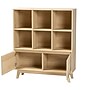 Baxton Studio Danina 44.5" H 6-Shelf Wood Bookcase, Oak Brown (229-12914-HiT)~#|#~sp320331132_sc7