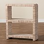bali & pari Lucy 35" H 2-Shelf Woven Grasscloth Bookcase, Natural (255-14048-HiT)~#|#~sp320331167_sc7