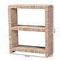 bali & pari Lucy 35" H 2-Shelf Woven Grasscloth Bookcase, Natural (255-14048-HiT)~#|#~sp320331168_sc7