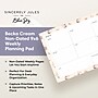Blue Sky Sincerely Jules 9" x 6" Weekly & Monthly Perpetual Calendar, Cream (162404)~#|#~sp320331187_sc7