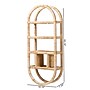 bali & pari Labonita 42.1" H 3-Tier Natural Rattan Wall Shelf, Natural Brown (267-14616-HiT)~#|#~sp320331218_sc7