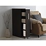 Baxton Studio Lindo 38.53" H 4-Shelf Wood Bookcase, Dark Brown (120-6473-HiT)~#|#~sp320331354_sc7